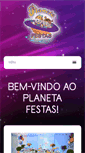 Mobile Screenshot of planetafestas.com.br